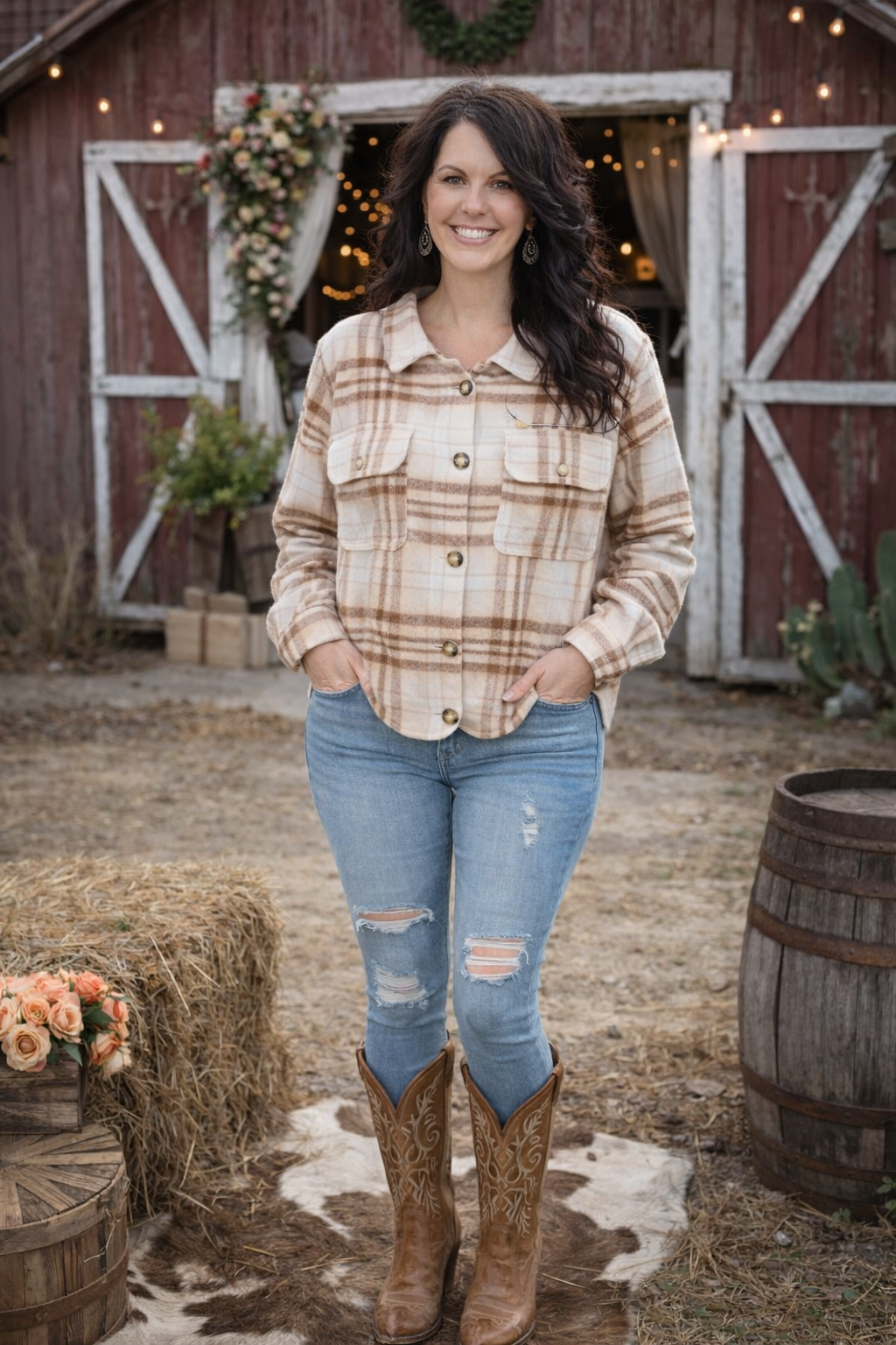 Lightweight Plaid Jacket